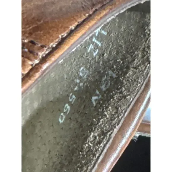 New Trotters Women's Size 13N Narrow Brown Leather Loafers Comfort Shoes - Picture 9 of 10